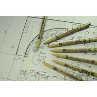 Sakura Pigma Micron Fineliner-Set 0.45 mm Mehrfarbig von Sakura