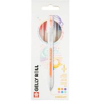 Sakura Gelly Roll Retractable Classic Gelschreiber transparent 0,45 mm, Schreibfarbe: farbsortiert, 6 St. Sakura Gelly Roll Retractable Classic Gelschreiber transparent 0,45 mm, Schreibfarbe: farbsortiert, 6 St. von Sakura