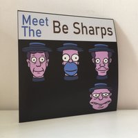 Cooles Geschenk. "Be Sharps" Lp Hülle + Label in Echter Größe. Das Beste Simpsons Regalo Simpson. Dieses Set Beinhaltet Nicht Die von SalaCreativaLima