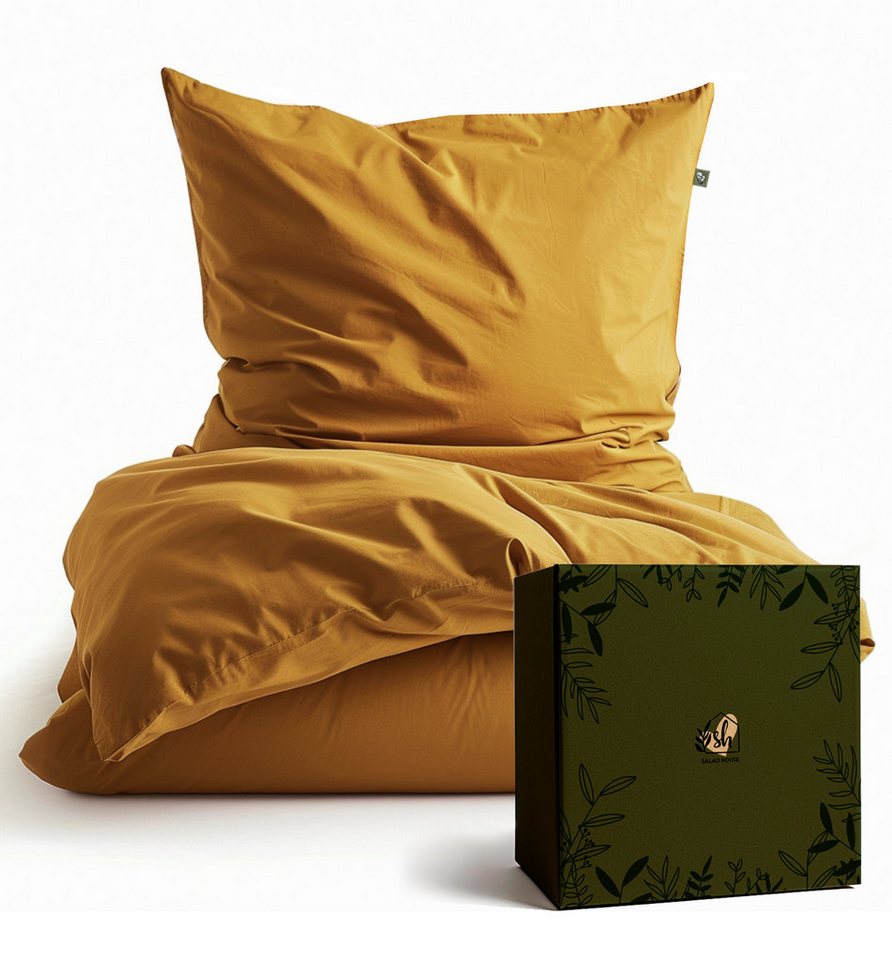 SaladHouse Bettwäsche Satin Bettwäsche-sets: Bettbezug + Kissenbezug + Spannbettlaken SaladHouse Bettwäsche Satin Bettwäsche-sets: Bettbezug + Kissenbezug + Spannbettlaken von SaladHouse