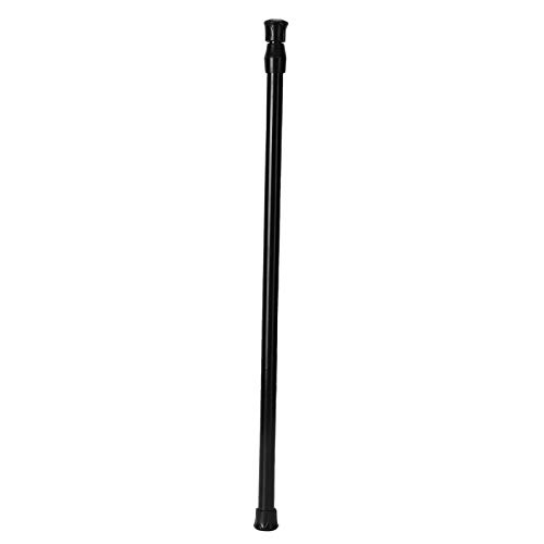 Salaty Zugstange, Schwarze Gardinenstange, Teleskopstahl mit hohem(40-70 Diameter 1.3cm Thin Rod) von Salaty