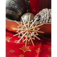 Strohstern "Bright Star" Gold 4Stück/Set Strohstern "Bright Star" Gold 4Stück/Set von SalazarCraftsDE