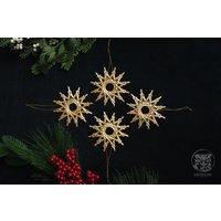 strohstern "Swirly" Mit Bunten; Gemischten Perlen, 3stück/Set von SalazarCraftsDE