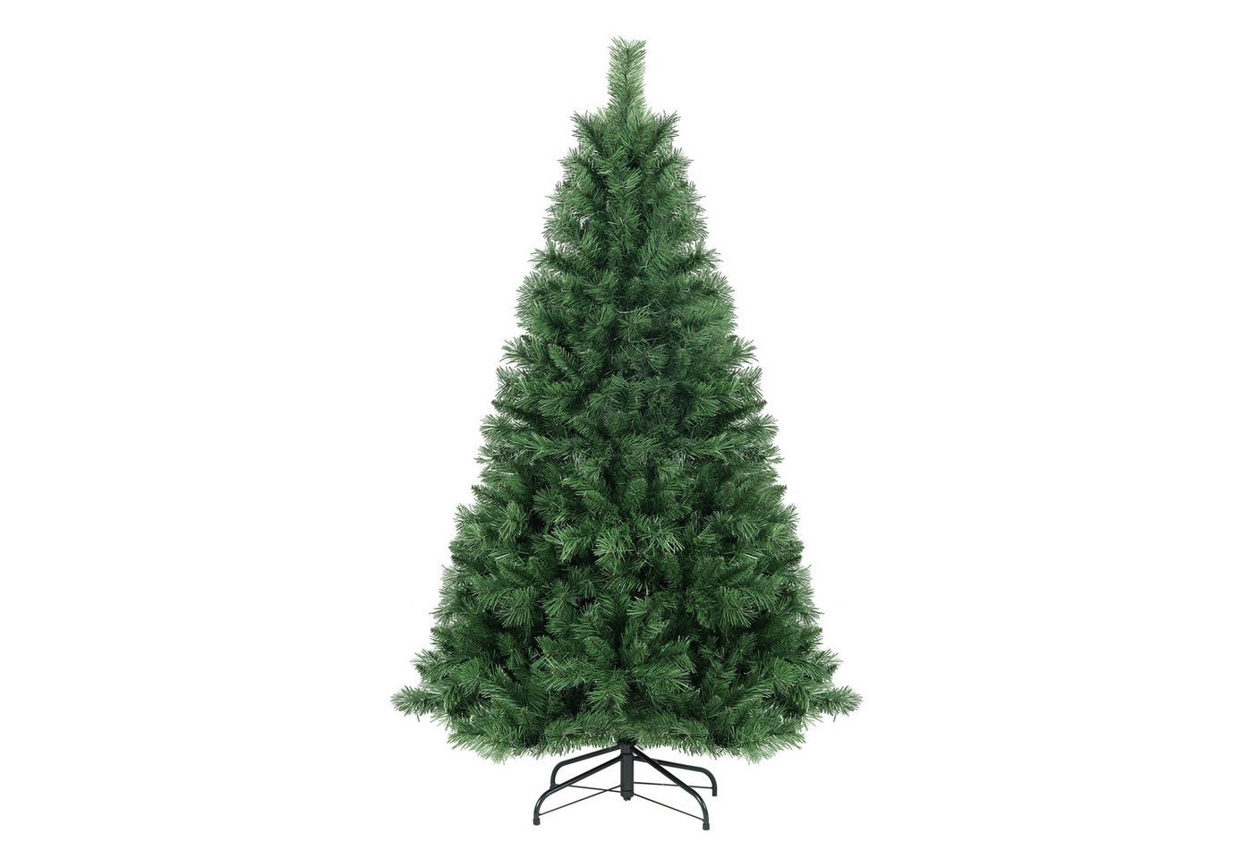 Salcar Künstlicher Weihnachtsbaum PVC Weihnachtsbaum Künstlich Tannenbaum Christbaum mit Metallständer, mit Automatisches Aufklappsystem, 180cm mit 580 Spitzen von Salcar