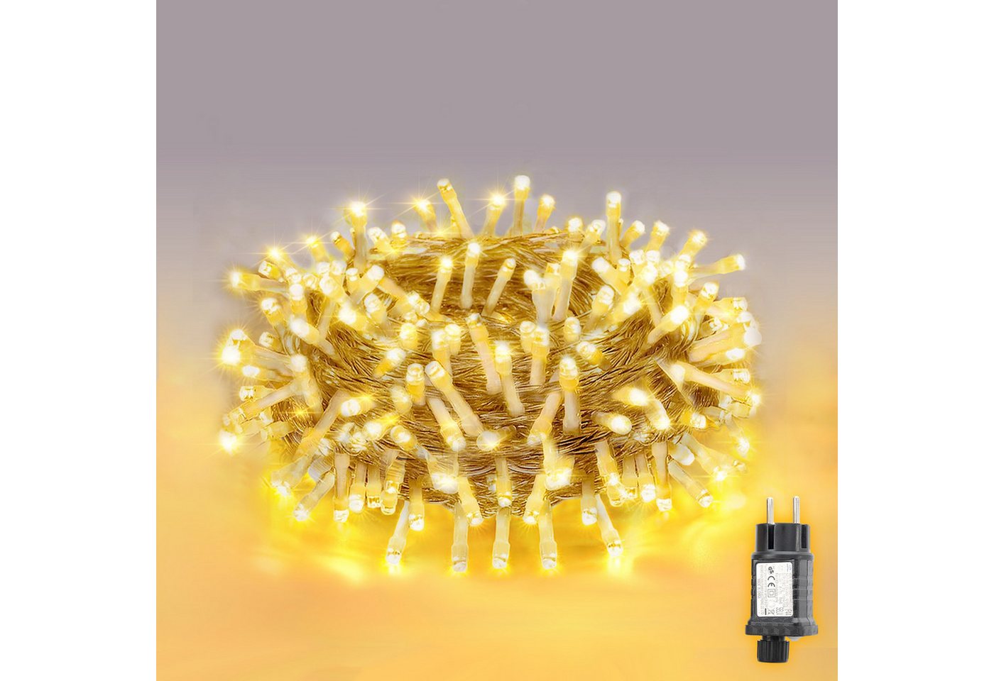 Salcar LED-Lichterkette 5m-100m LED Lichterkette Weihnachtsbaum Wasserdicht Salcar LED-Lichterkette 5m-100m LED Lichterkette Weihnachtsbaum Wasserdicht von Salcar