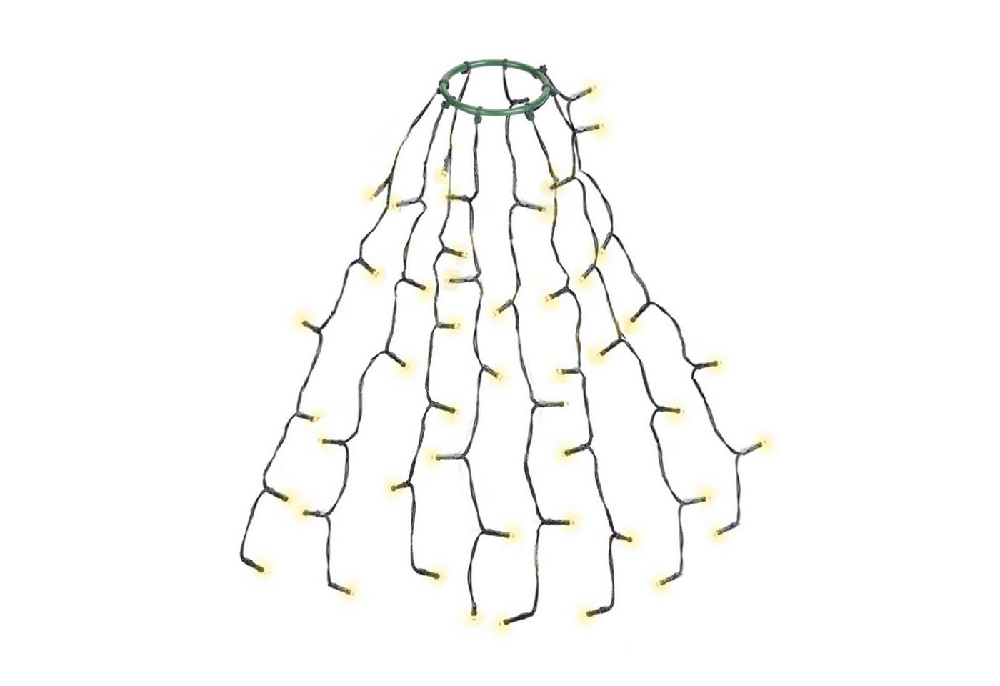 Salcar LED-Lichterkette LED Lichterkette Weihnachtsbaum mit Ring weihnachtsbaumbeleuchtung, Wasserdicht Weihnachtsbeleuchtung für 60cm / 90cm / 120cm Tannenbaum Salcar LED-Lichterkette LED Lichterkette Weihnachtsbaum mit Ring weihnachtsbaumbeleuchtung, Wasserdicht Weihnachtsbeleuchtung für 60cm / 90cm / 120cm Tannenbaum von Salcar