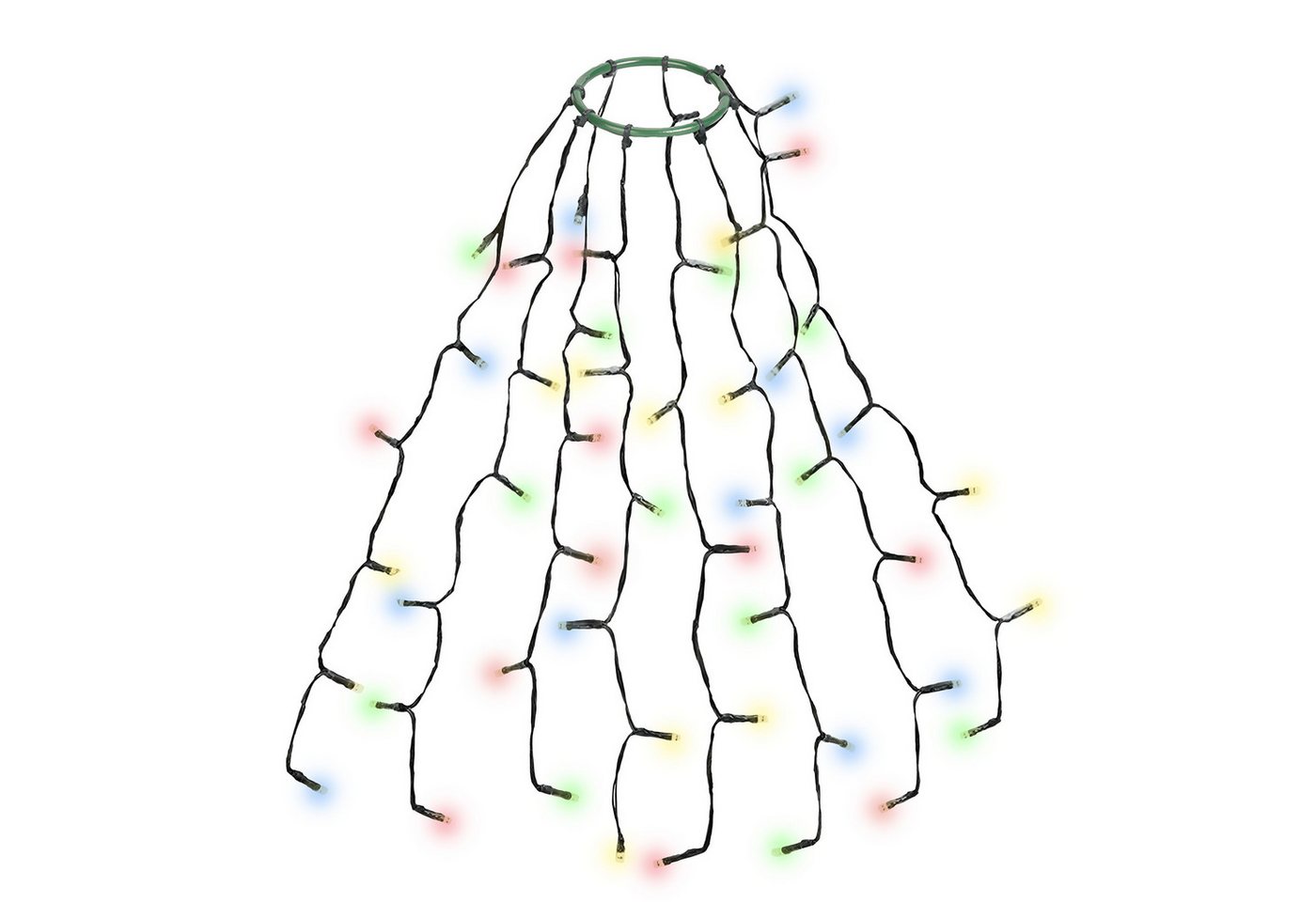 Salcar LED-Lichterkette LED Lichterkette Weihnachtsbaum mit Ring weihnachtsbaumbeleuchtung, Wasserdicht Weihnachtsbeleuchtung für 60cm / 90cm / 120cm Tannenbaum Salcar LED-Lichterkette LED Lichterkette Weihnachtsbaum mit Ring weihnachtsbaumbeleuchtung, Wasserdicht Weihnachtsbeleuchtung für 60cm / 90cm / 120cm Tannenbaum von Salcar