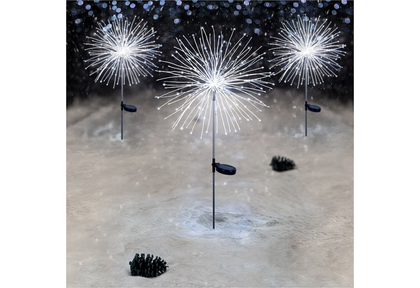 Salcar LED Solarleuchte LED Solarleuchte Solarlampe Feuerwerk Gartenleuchte Weihnachtsdeko, 8 Modi Solarleuchten für Garten Außen LED Feuerwerk Licht mit Erdspieß Salcar LED Solarleuchte LED Solarleuchte Solarlampe Feuerwerk Gartenleuchte Weihnachtsdeko, 8 Modi Solarleuchten für Garten Außen LED Feuerwerk Licht mit Erdspieß von Salcar