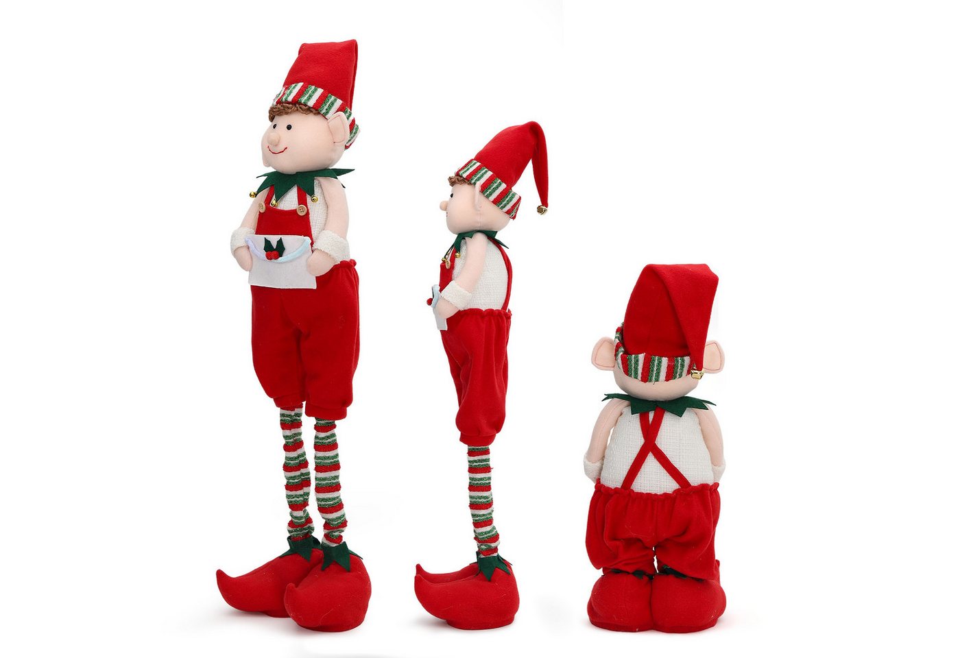 Salcar Weihnachtsfigur Standfigur Weihnachtsdeko mit Teleskopbeinen für Weihnachten Kamin, Weihnachtsjunge 48–70cm ausziehbar bringt die Grüße vom Weihnachtsmann Salcar Weihnachtsfigur Standfigur Weihnachtsdeko mit Teleskopbeinen für Weihnachten Kamin, Weihnachtsjunge 48–70cm ausziehbar bringt die Grüße vom Weihnachtsmann von Salcar