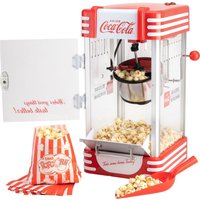 SALCO Popcornmaschine "Coca-Cola SNP-27CC" Großer Zubereitungsbehälter von 60 ml mit integriertem Heizsystem SALCO Popcornmaschine "Coca-Cola SNP-27CC" Großer Zubereitungsbehälter von 60 ml mit integriertem Heizsystem von Salco