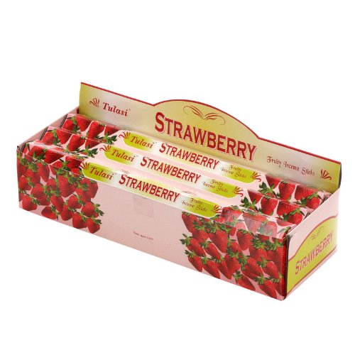 Salco Räucherstäbchen, Erdbeerduft, 20 Stück, 6 Stück Salco Räucherstäbchen, Erdbeerduft, 20 Stück, 6 Stück von Salco