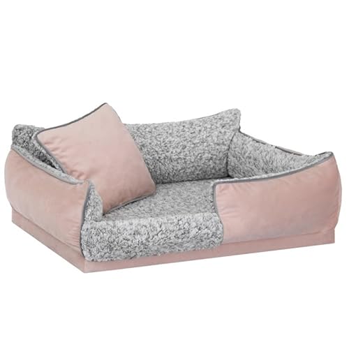 Sales Core Bett für kleine und mittelgroße Hunde, Stilvolles Sofa für Tiere mit einem bequemen Kissen, Schlafplatz für Ihr Haustier mit Einer weichen Matratze, Langlebiges und Elegantes für Hunde von Sales Core