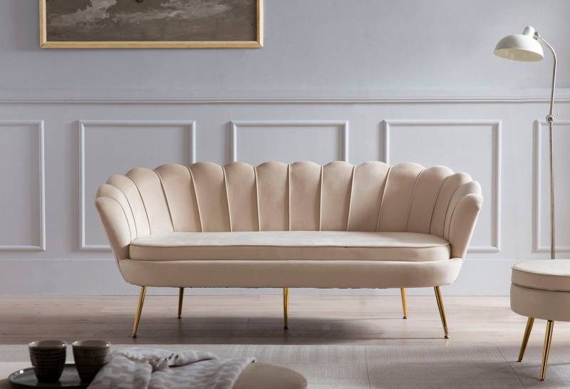 SalesFever 3-Sitzer Clam Komfortsofa, Extravagantes Muscheldesign: 180 cm Breite SalesFever 3-Sitzer Clam Komfortsofa, Extravagantes Muscheldesign: 180 cm Breite von SalesFever