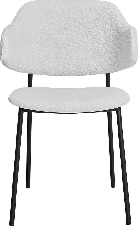 SalesFever Armlehnstuhl (Set, 2 St), mit Design-Gestell und ausgestellten Armlehnen von SalesFever