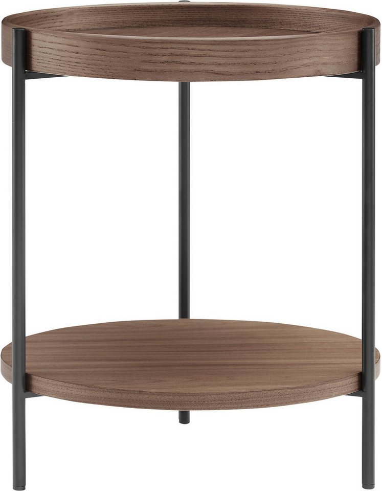 SalesFever Beistelltisch Charmant und praktisch: Beistelltisch (1-St), mit 2 Ablageflächen von SalesFever