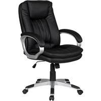 SalesFever Bürostuhl, Höhe: 104 cm, schwarz/silberfarben SalesFever Bürostuhl, Höhe: 104 cm, schwarz/silberfarben von SalesFever