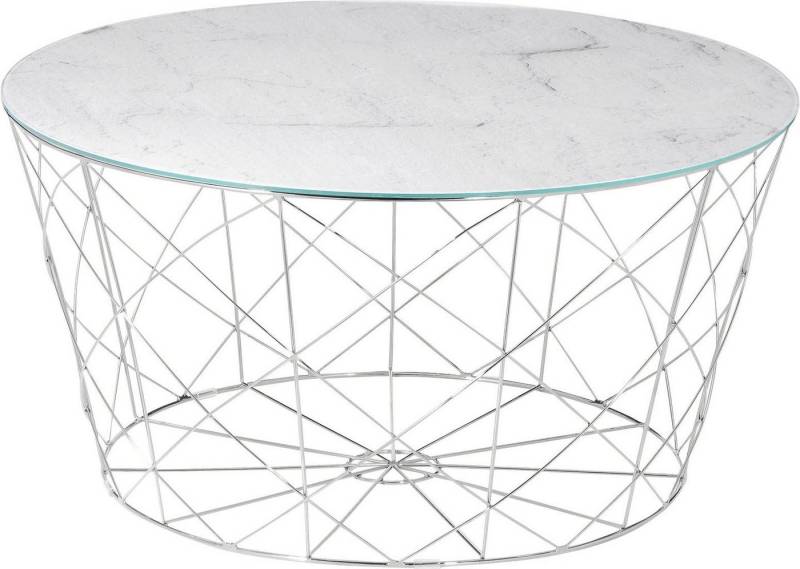 SalesFever Couchtisch Caorle Coffeetable: Harmonisches Wohnambiente, Stilvolles Korbgestell von SalesFever