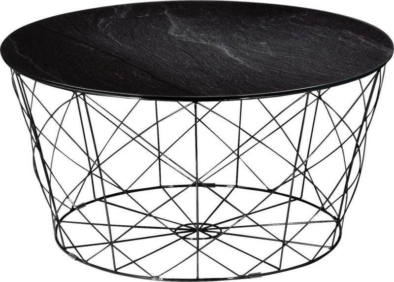 SalesFever Couchtisch Caorle Coffeetable: Harmonisches Wohnambiente, Stilvolles Korbgestell von SalesFever