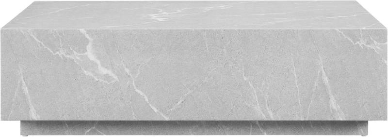 SalesFever Couchtisch Almeria Beistelltisch: Stilvoller Tisch 120/75 cm, Stilvoller, rechteckiger Tisch in edler Marmoroptik, 120x75cm von SalesFever