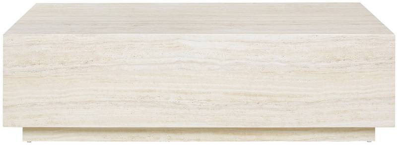 SalesFever Couchtisch Almeria Beistelltisch: Stilvoller Tisch 120/75 cm, Stilvoller, rechteckiger Tisch in edler Marmoroptik, 120x75cm von SalesFever