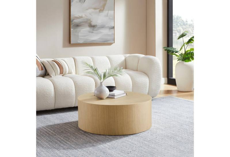 SalesFever Couchtisch Design-Couchtisch für stilvolles Wohnen (1-St), mit Holzfurnier von SalesFever