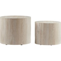 SalesFever Couchtisch 2er Set Travertin von SalesFever