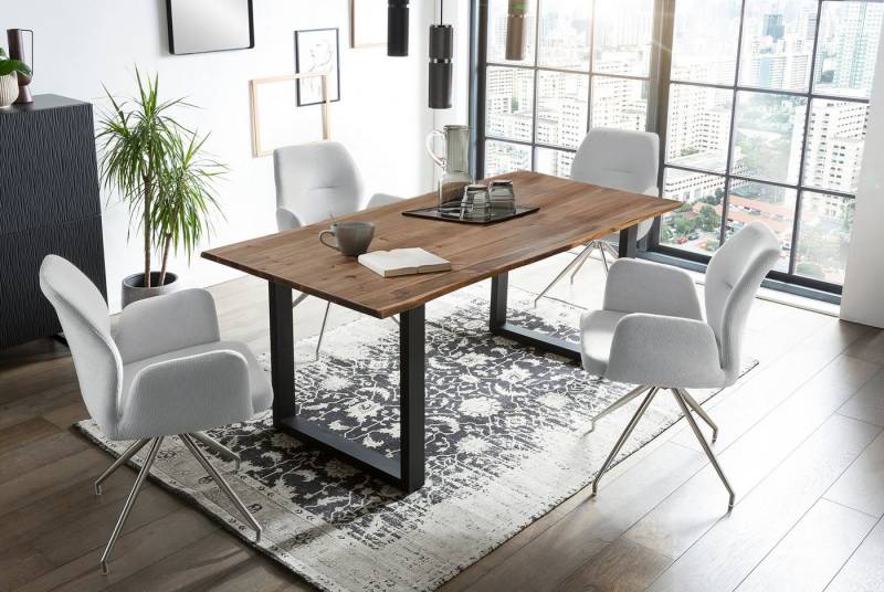 SalesFever Essgruppe, (Set, 5-tlg), Tischplatte behandelt mit OSMO Hartwachs-Öl in seidenmattem Finish von SalesFever
