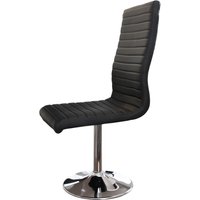 SalesFever Esszimmerstuhl schwarz Kunstleder-Optik 4er Set SalesFever Esszimmerstuhl schwarz Kunstleder-Optik 4er Set von SalesFever