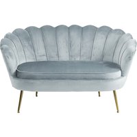 SalesFever Muschelsofa aus Samt von SalesFever
