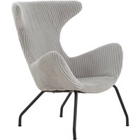 SalesFever Relaxsessel Grau Texturstoff von SalesFever