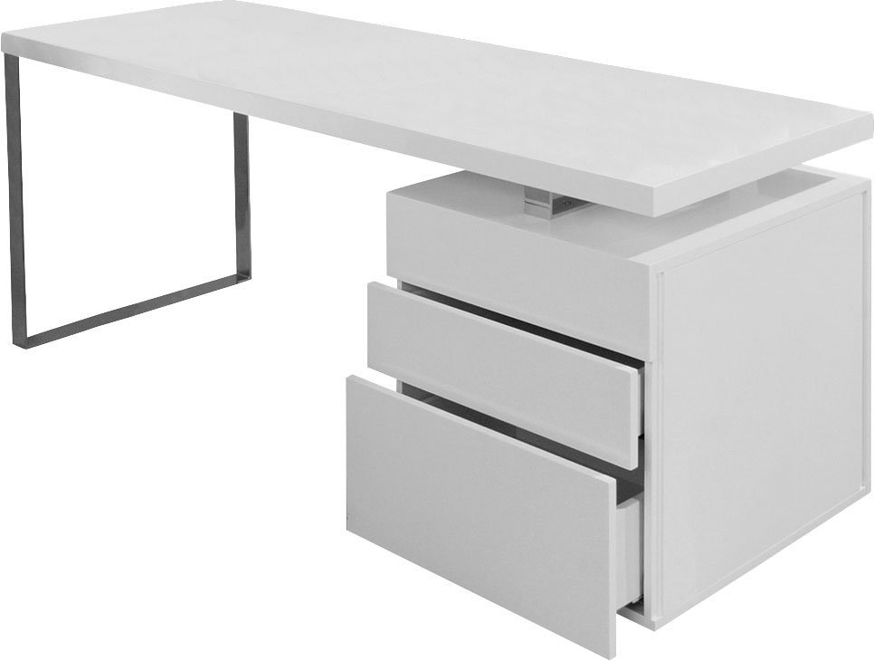 SalesFever Schreibtisch Varberg - Arbeitsplatz Deluxe Design-Laptoptisch, Mit praktischen 3 Schubladen-Container inklusive! SalesFever Schreibtisch Varberg - Arbeitsplatz Deluxe Design-Laptoptisch, Mit praktischen 3 Schubladen-Container inklusive! von SalesFever