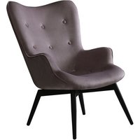 SalesFever Sessel, Höhe: 92 cm, rose/schwarz - rosa von SalesFever