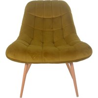 SalesFever Sessel XXL Samt/Holzoptik SalesFever Sessel XXL Samt/Holzoptik von SalesFever