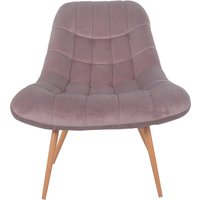 SalesFever Sessel XXL Samt/Holzoptik SalesFever Sessel XXL Samt/Holzoptik von SalesFever