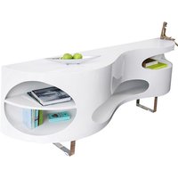 SalesFever Sideboard, weiß, Mitteldichte Faserplatte (MDF)/metall - weiss von SalesFever