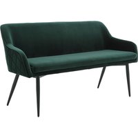 SalesFever Sitzbank 160 cm Samt von SalesFever