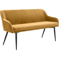 SalesFever Sitzbank 160 cm Samt von SalesFever