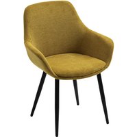 SalesFever Stuhl, Höhe: 86 cm, gelb/schwarz, 2 stk von SalesFever