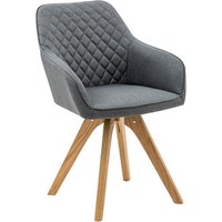 SalesFever Stuhl, Höhe: 88 cm, grau, 2 stk von SalesFever