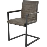 SalesFever Stuhl, Höhe: 89 cm, dunkelbraun, 2 stk von SalesFever