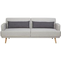 SalesFever Schlafsofa "Malmö, 2,5-Sitzer, Sofa inkl. Zierkissen", mit Schlaffunktion, Breite 214 cm von Salesfever
