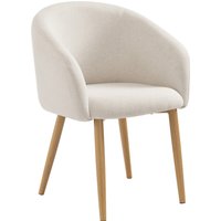 SalesFever Armlehnstuhl "Komfortabler Esszimmerstuhl mit Stil" (Set) 2 Stk.Oeko-Tex zertifiziert und PFC-frei von Salesfever