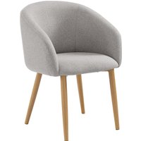 SalesFever Armlehnstuhl "Komfortabler Esszimmerstuhl mit Stil" (Set) 2 Stk.Oeko-Tex zertifiziert und PFC-frei von Salesfever