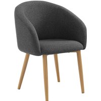 SalesFever Armlehnstuhl "Komfortabler Esszimmerstuhl mit Stil" (Set) 2 Stk.Oeko-Tex zertifiziert und PFC-frei von Salesfever