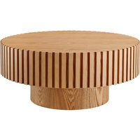 SalesFever Couchtisch 1 Stk. tlg. mit Massivholz-Lamellen von Salesfever