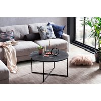 SalesFever Couchtisch "Caorle Coffeetable im eleganten Stil" Elegantes Design mit Marmoroptik-Tischplatte von Salesfever