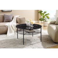 SalesFever Couchtisch "Designer Couchtisch" 1 Stk. tlg. Tischplatte in Marmoroptik von Salesfever
