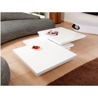 SalesFever Couchtisch "- im edlen Look" Drehbare Tischplatte - 360 Grad Flexibilität von Salesfever