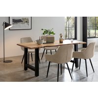 SalesFever Essgruppe, (Set, 5 tlg.), Massivholz geölt und zweifach gewachst von Salesfever