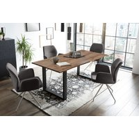 SalesFever Essgruppe "Stilvolle Sitzgruppe" Set, 5 Stk. tlg. 5-teiliges Set: Behandelte Tischplatte mit seidenmattem Finish SalesFever Essgruppe "Stilvolle Sitzgruppe" Set, 5 Stk. tlg. 5-teiliges Set: Behandelte Tischplatte mit seidenmattem Finish von Salesfever